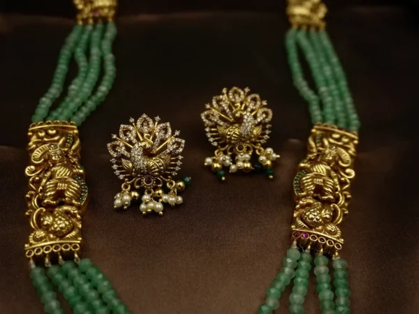 Premium Antique Nagas Haaram - Image 2