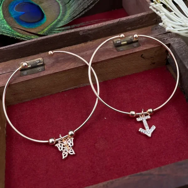 Rose Gold Bracelets Combo