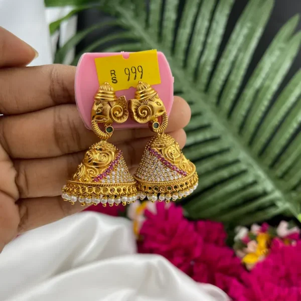 AD Ganesh Earrings