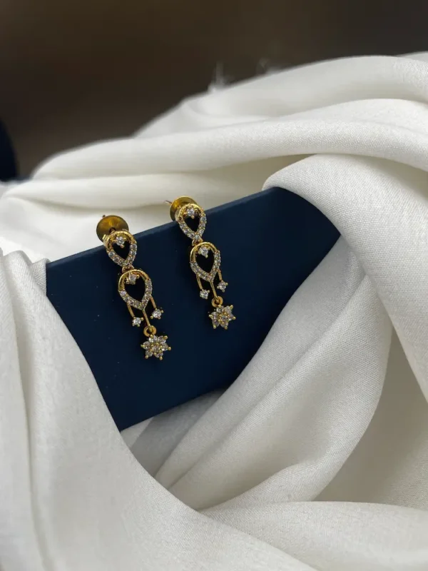 Diamond Look-a-like earrings