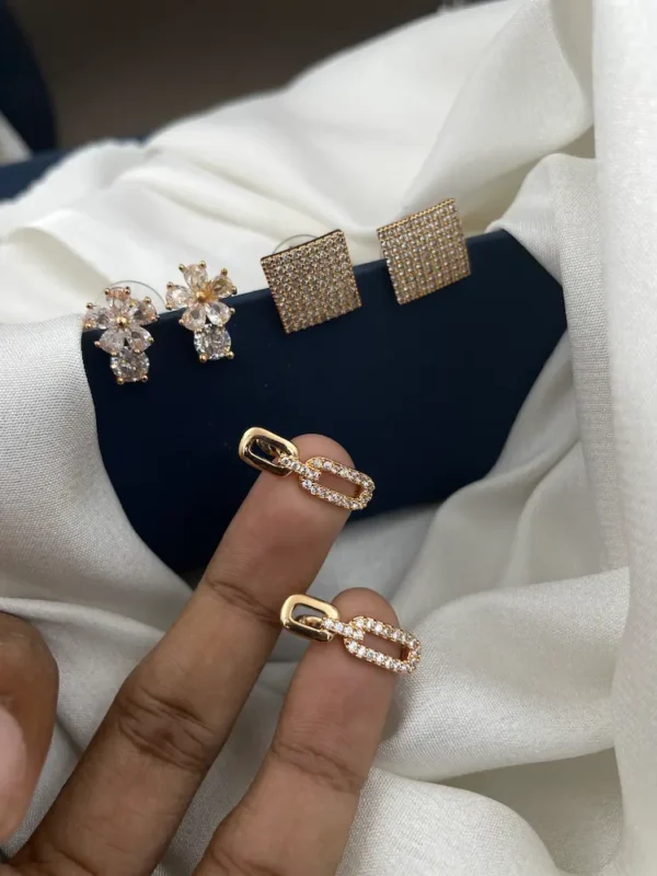 AD Earrings Combo