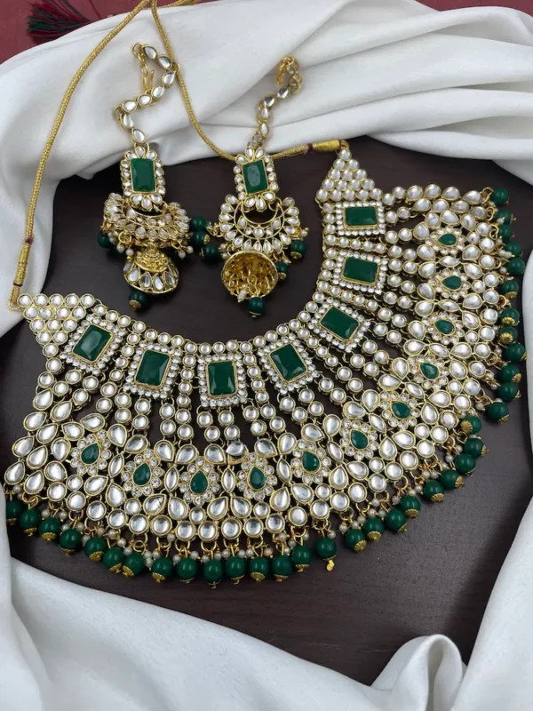 Kundan Semi Bridal Set