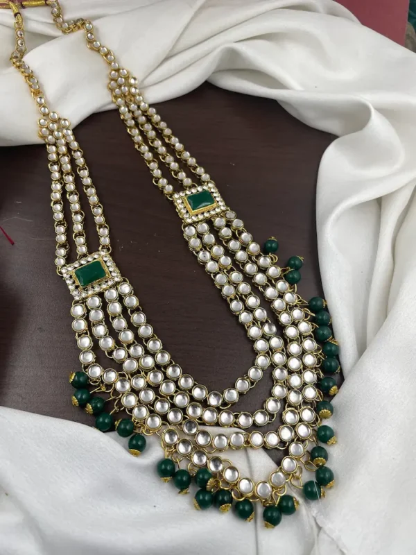 Kundan Semi Bridal Set - Image 2