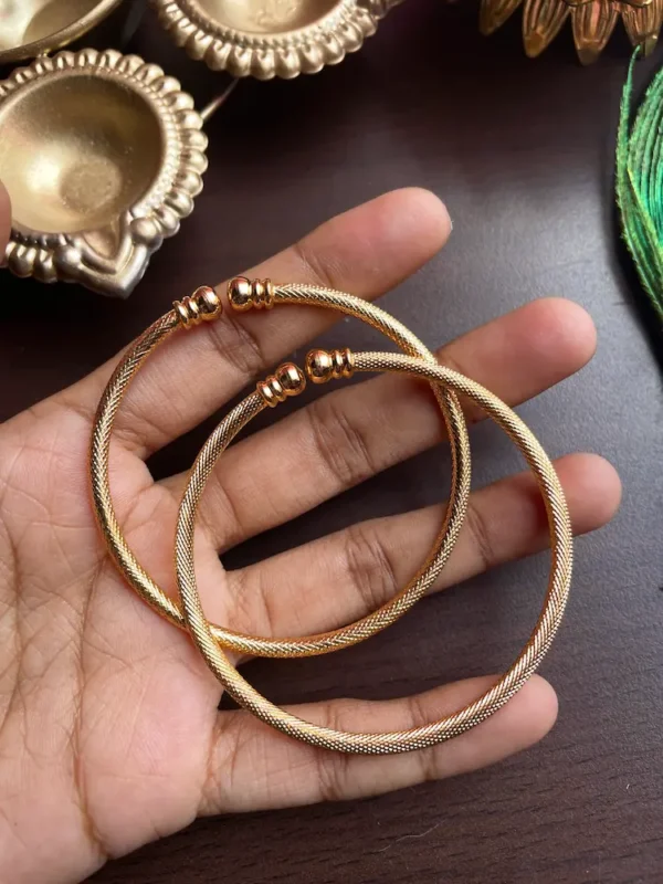 Microplated Plain Bangles