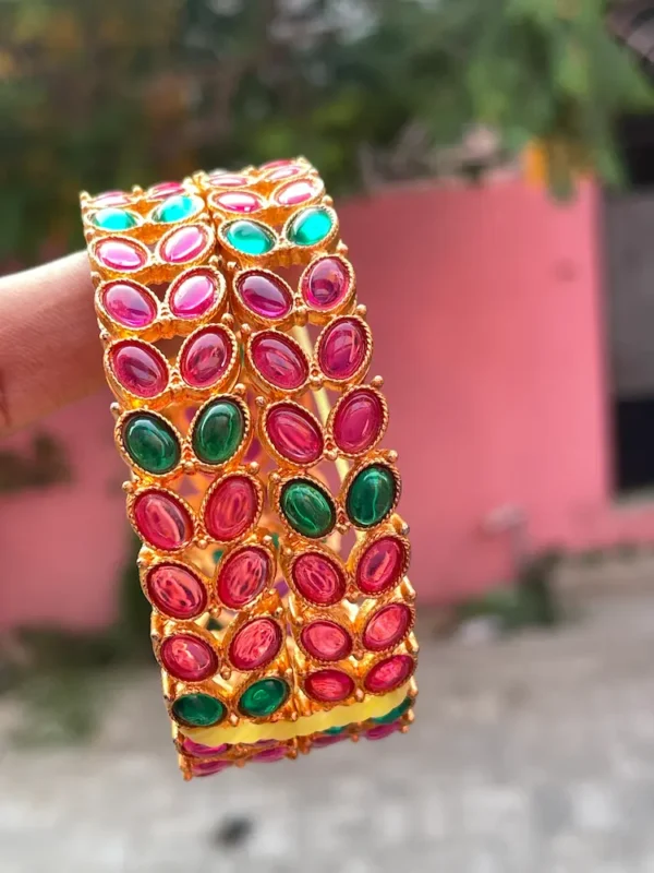 Matte Finish Bangles - Image 2