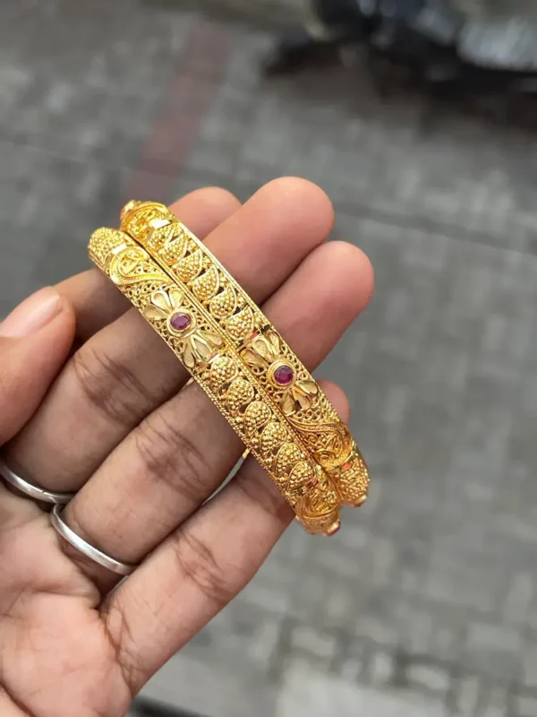 Gold Forming Bangles