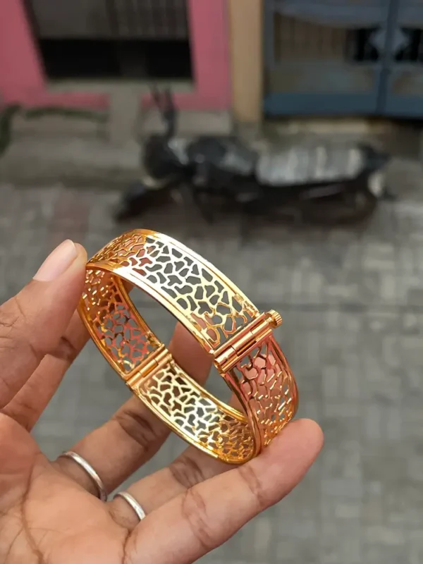 Microplated Openable Kada Bangle