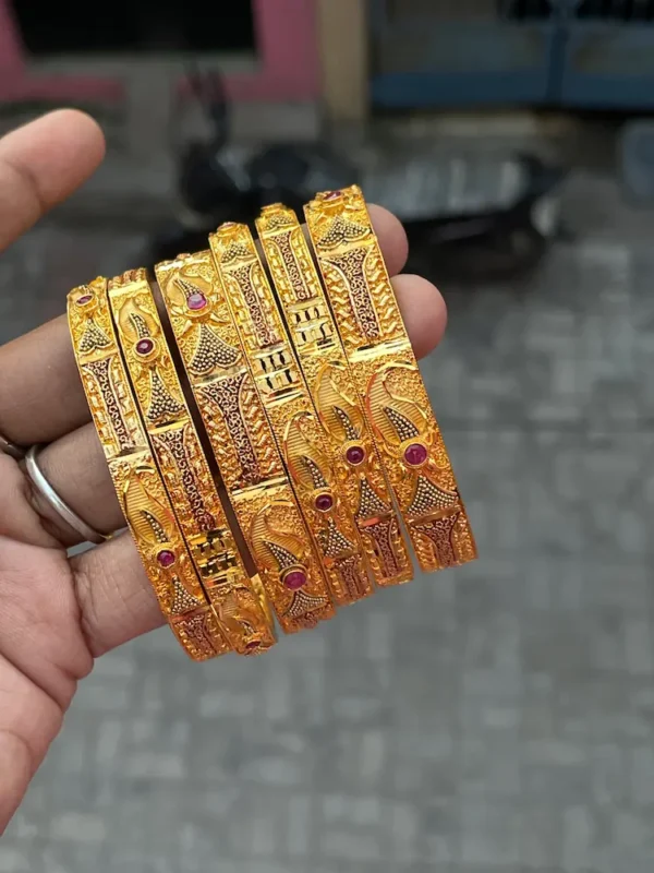 Gold Forming Bangles