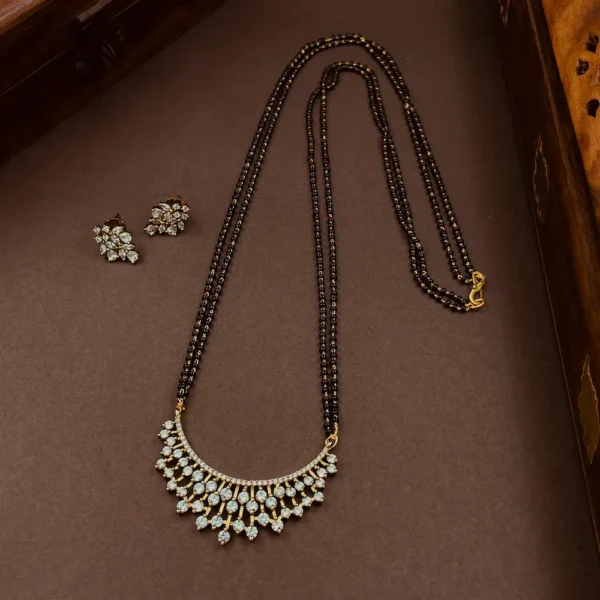 AD Black Beads Chain