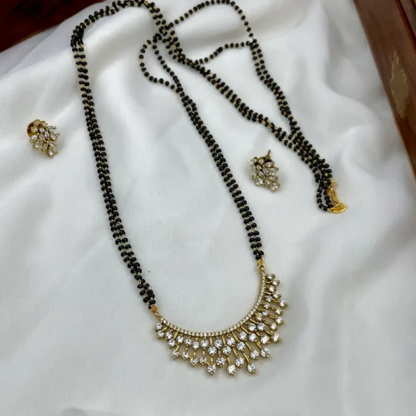 AD Black Beads Chain - Image 2