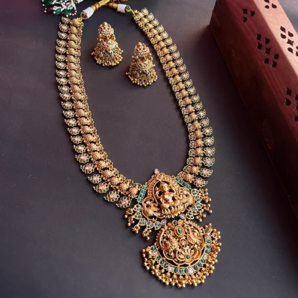 Antique Finish Temple Haaram - Image 2