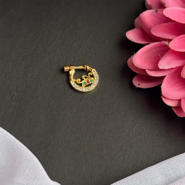 AD Nose Pin (No Piercing Required)