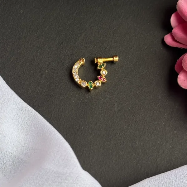 AD Nose Pin (No Piercing Required)