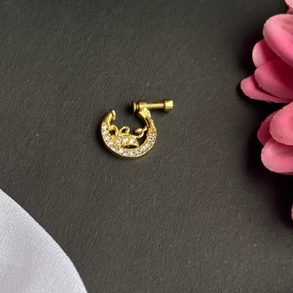 AD Nose Pin (No Piercing Required)