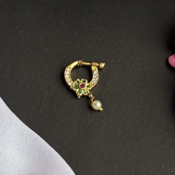 AD Nose Pin (No Piercing Required)