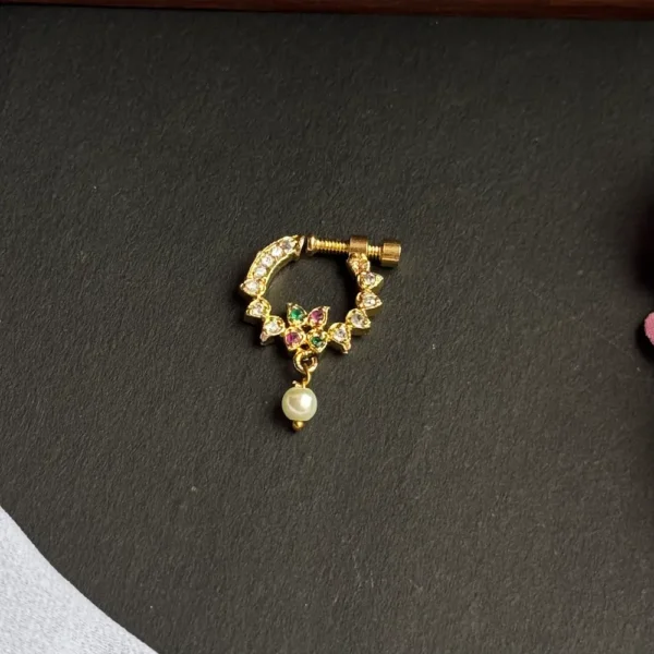 AD Nose Pin (No Piercing Required)