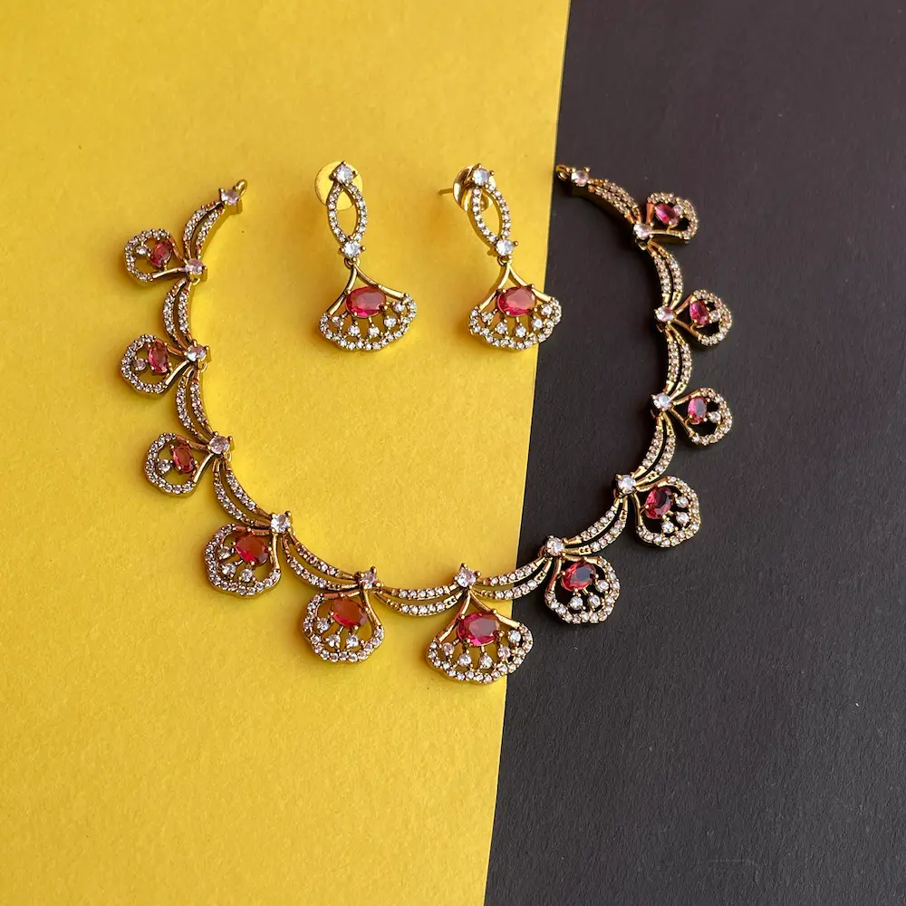 Inverted AD Flower ( Mini ) Ruby Shade