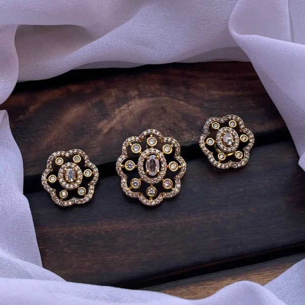 AD Flower Pendant Set