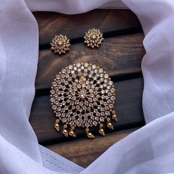 AD Chakram Pendant Set