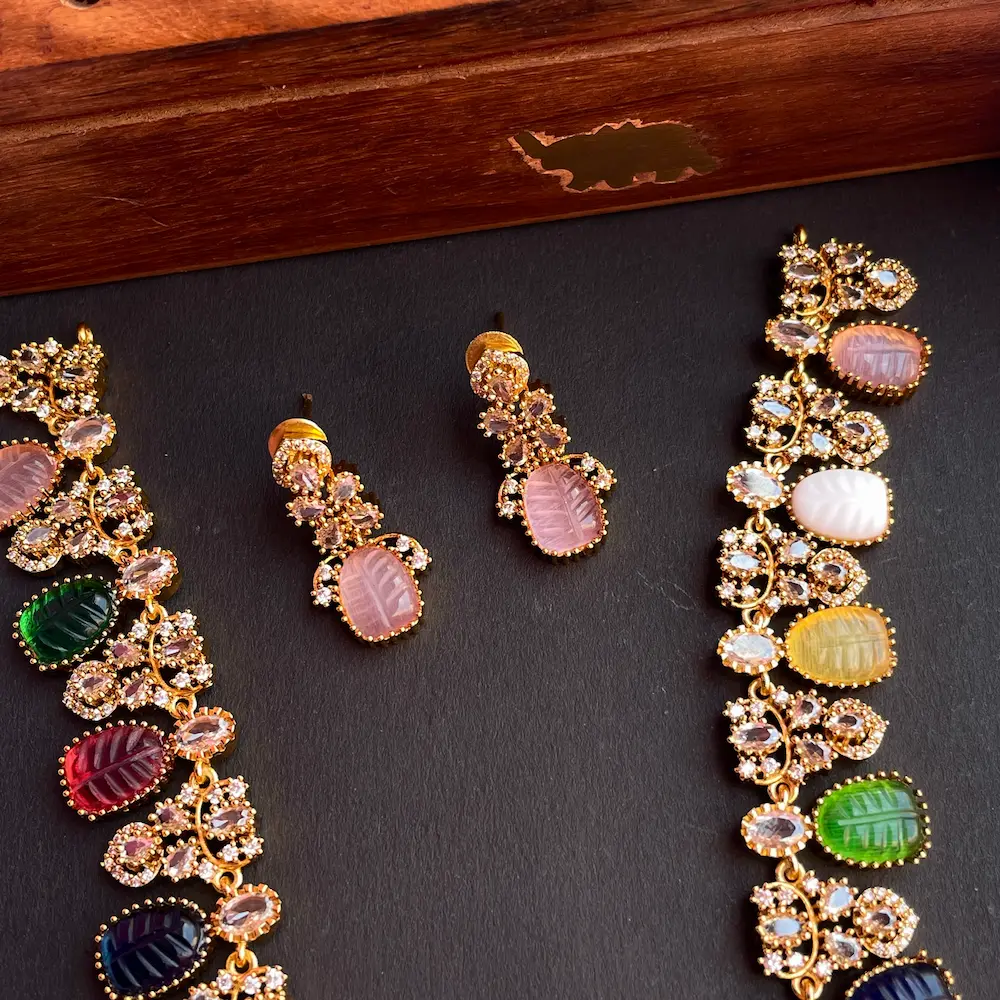 Exquisite Stones Haaram - Image 2