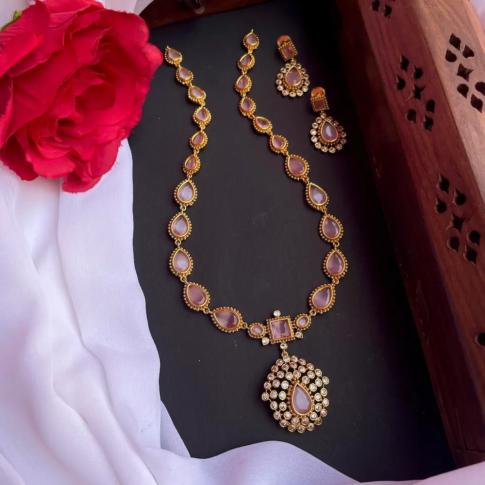 Jyothika Inspired Haaram Version 3 ( Pale Pink )