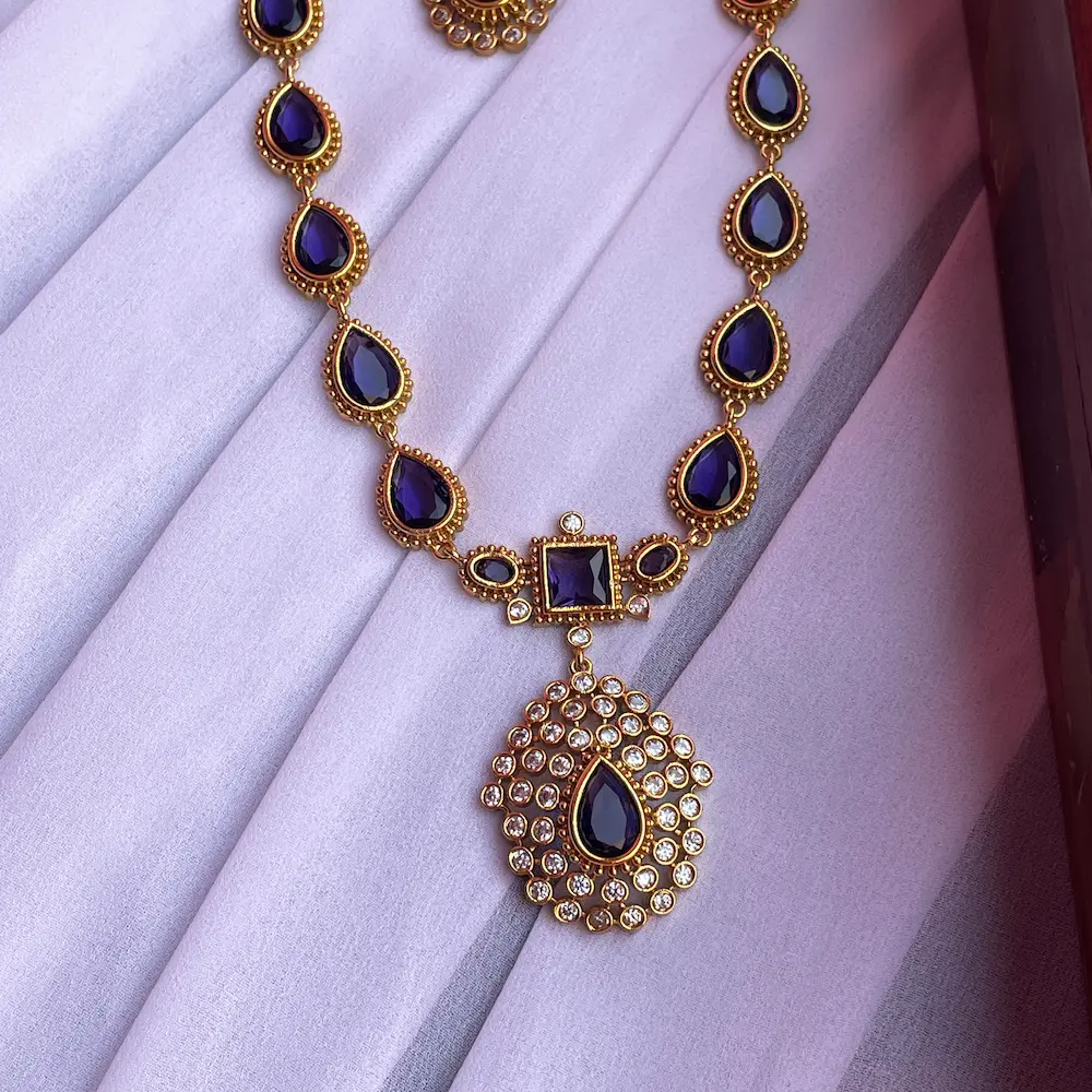 Jyothika Inspired Haaram Version 3 ( Purple ) - Image 2