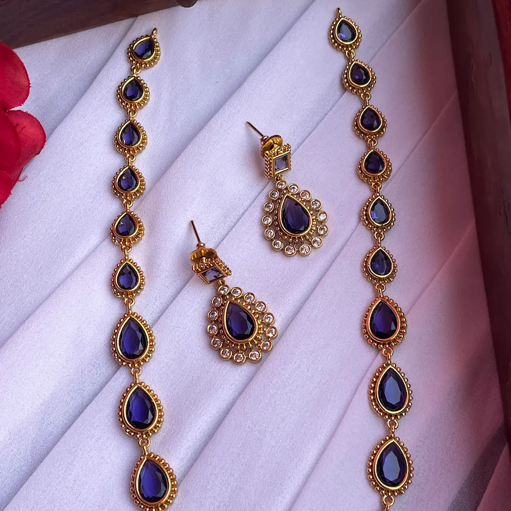 Jyothika Inspired Haaram Version 3 ( Purple ) - Image 3