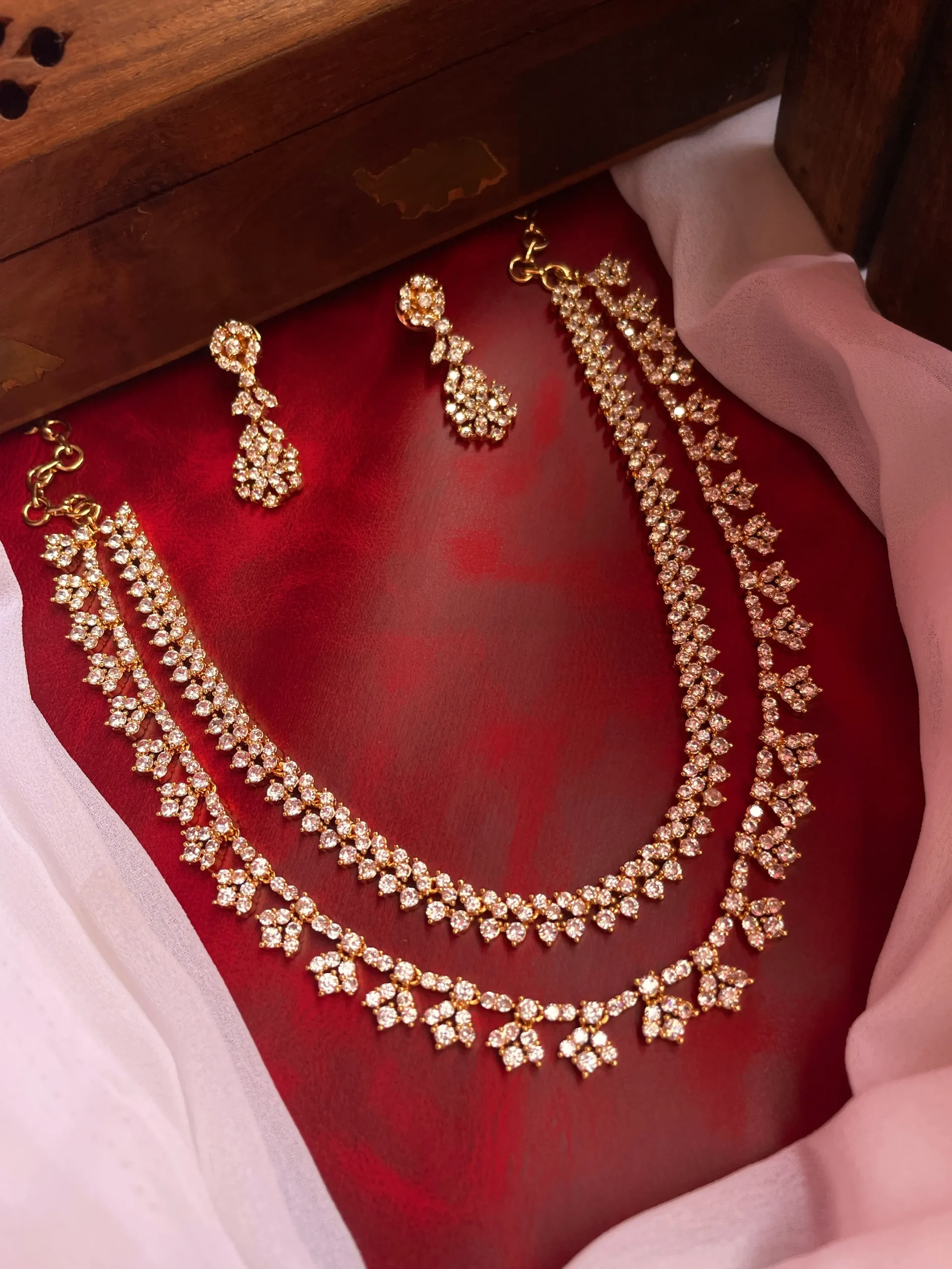 Chettinadu Pattern Two Layer AD Set - Image 3