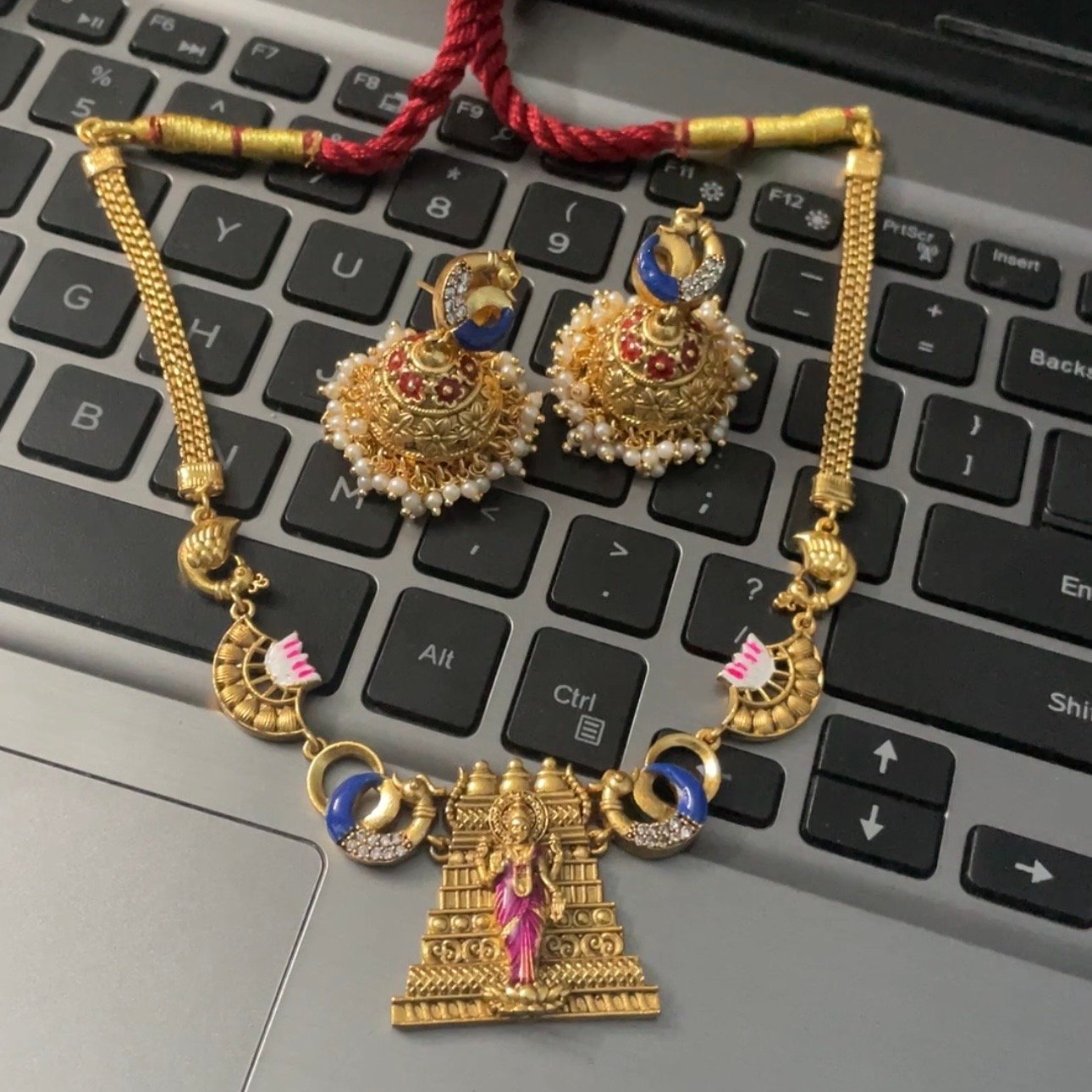 Meenakshi Temple Neckset