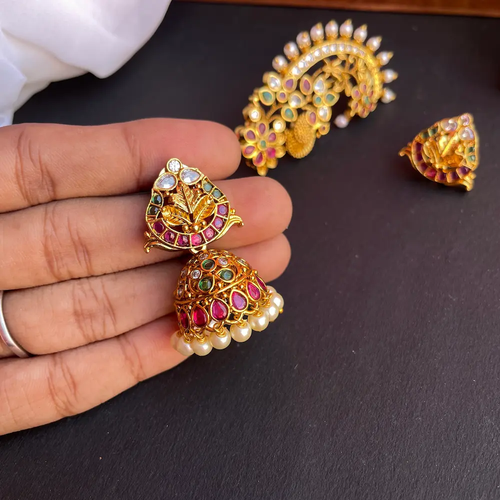 4 in 1 Ear Cuff Jumkha - Image 5