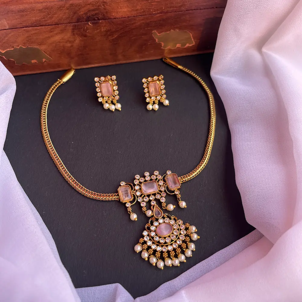 Pale Pink Attigai (Kids Friendly - Mini Size)