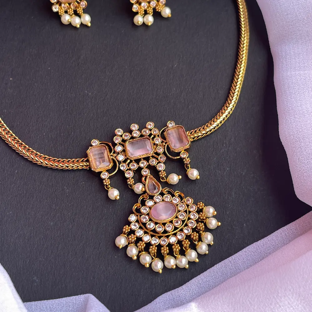 Pale Pink Attigai (Kids Friendly - Mini Size) - Image 2