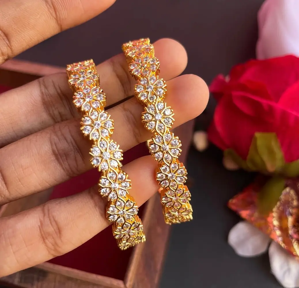 Diamond Inspired Bangles - Image 2