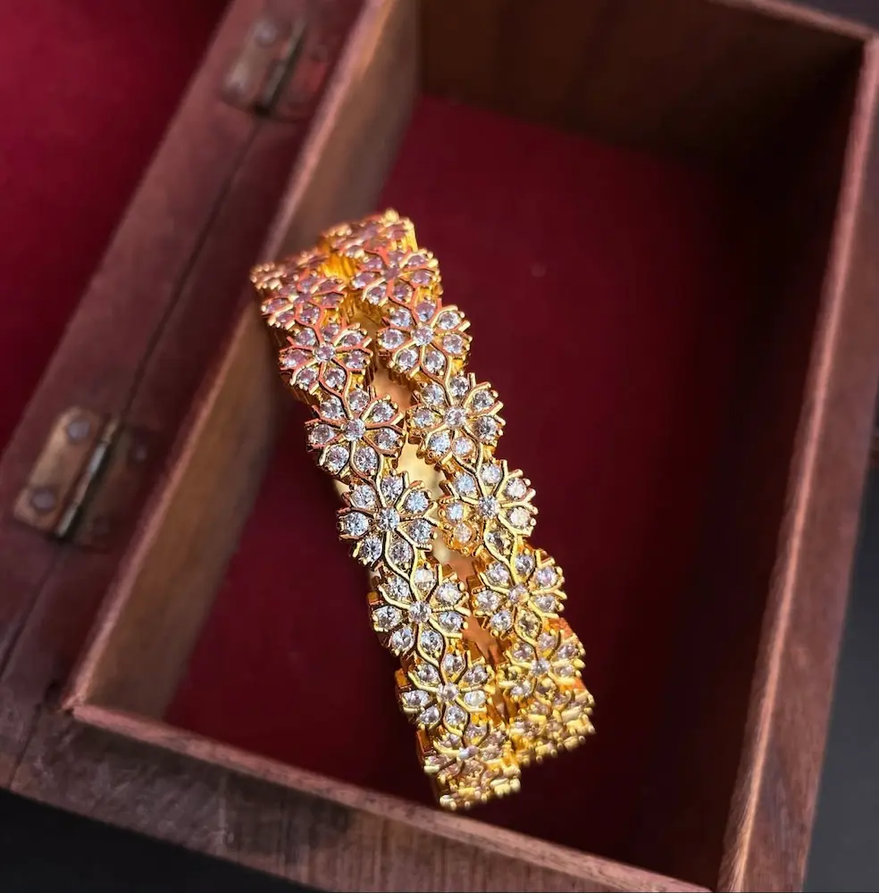 Diamond Inspired Bangles