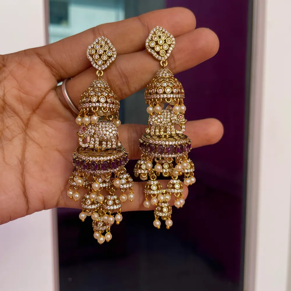 Lasya (Purple Stones)