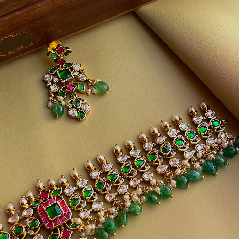 Udhaya (Premium jadau Choker) - Image 2