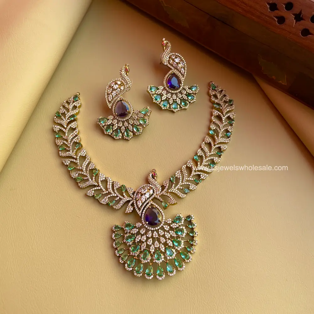Mayuri - AD Stones Set - Bridal Neckset
