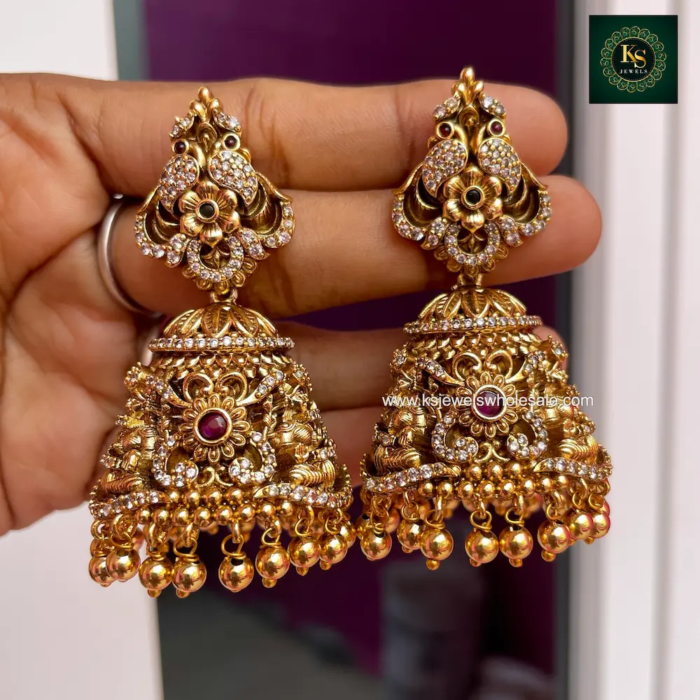 Heavy Antique Nagas Jumkhas