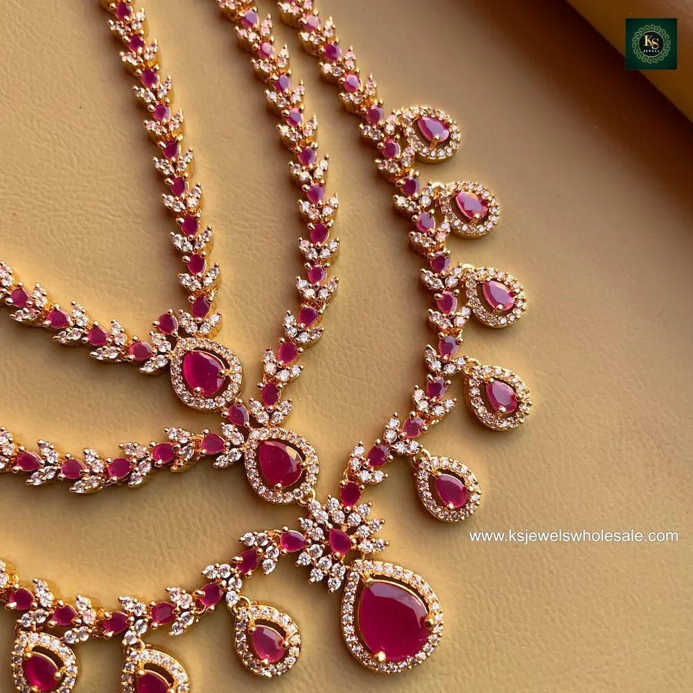 Priyali AD Midlenght Haaram - Image 3
