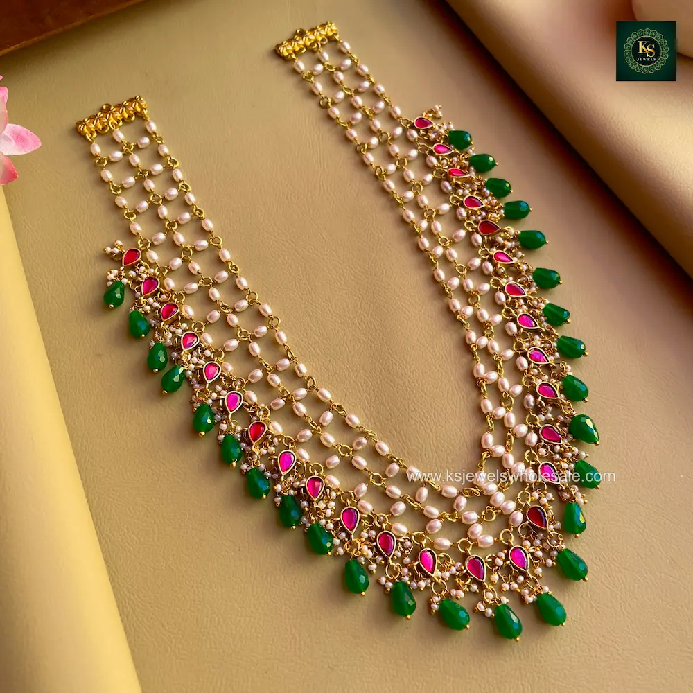 Pearla Mid Length Haaram