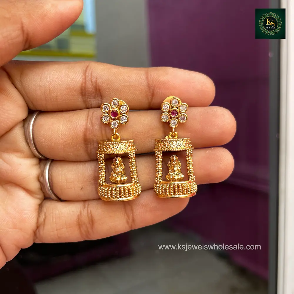 Goddess In Mandapam