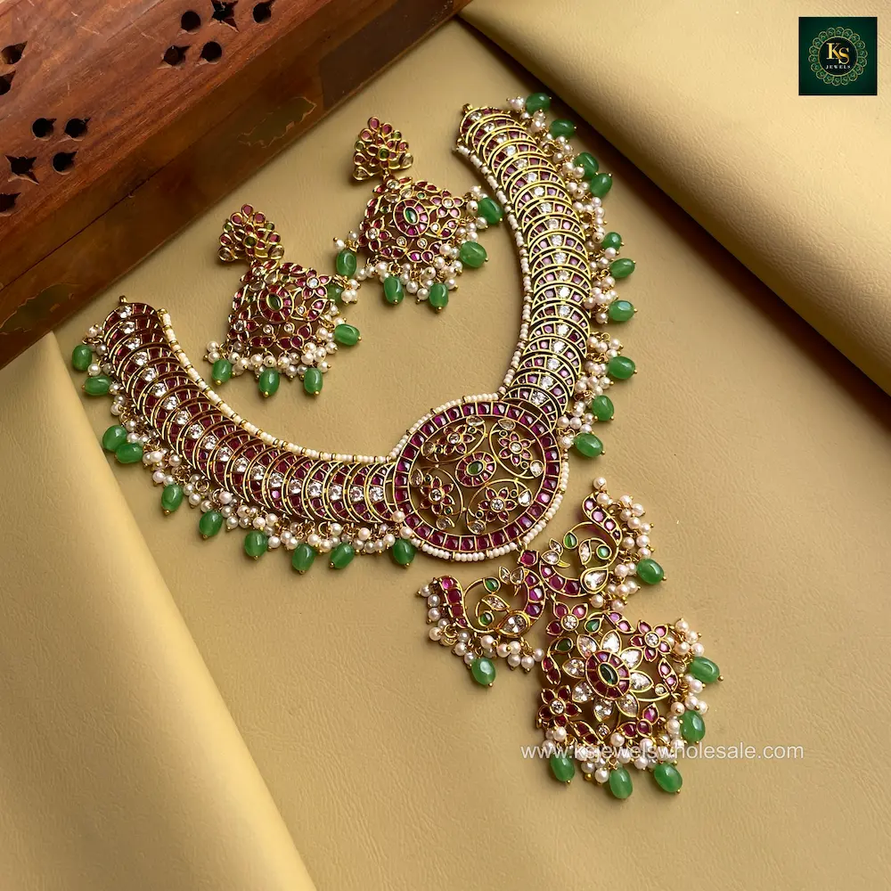 Chandhni 4 - Maharani Vibe Kemp Set With Pearl Work